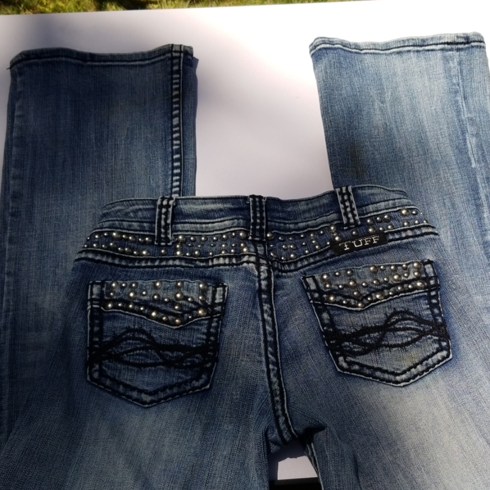 Cowgirl Tuff Studded Western Jeans